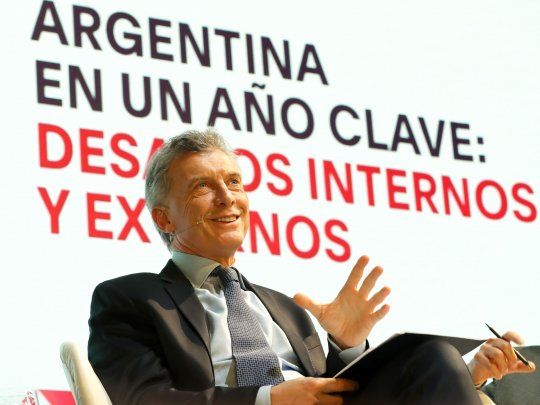 El presidente Mauricio Macri expuso  en el seminario Democracia y Desarrollo que se desarrolló en el Museo de Arte Latinoamericano de Buenos Aires (Malba).