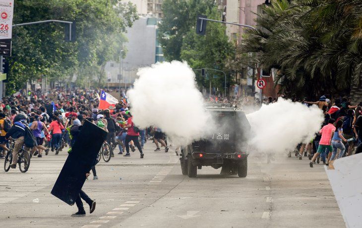 Las calles de las principales ciudades de Chile siguen bajo tensión.