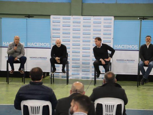 Horacio Rodríguez Larreta y Diego Santilli cerraron el plenario de Hacemos  en la Provincia