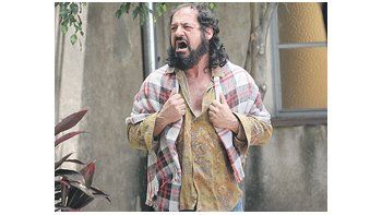 Julio Chávez en «El puntero». El ciclo terminó con un pico de rating de 24.5.