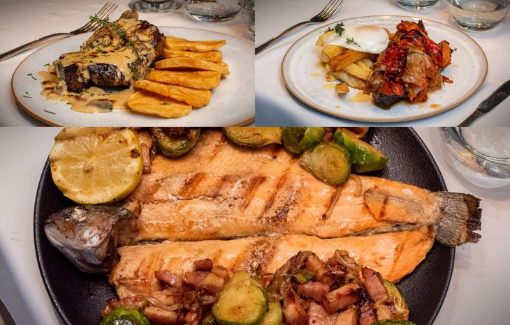 The restaurant works with selected suppliers and controlled processes from the origin.