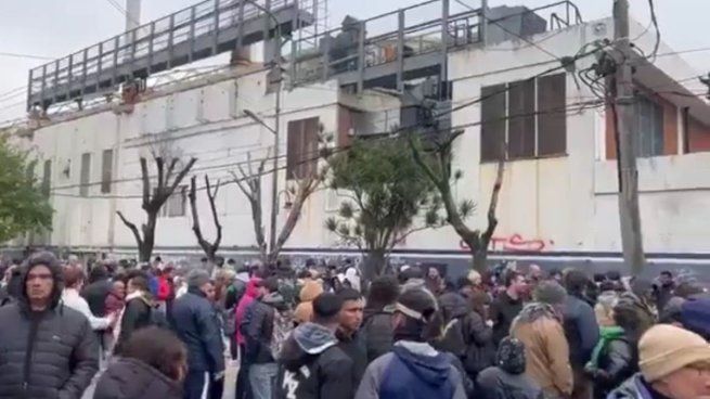 Comedores y organizaciones sociales por la falta de entrega de alimentos. 