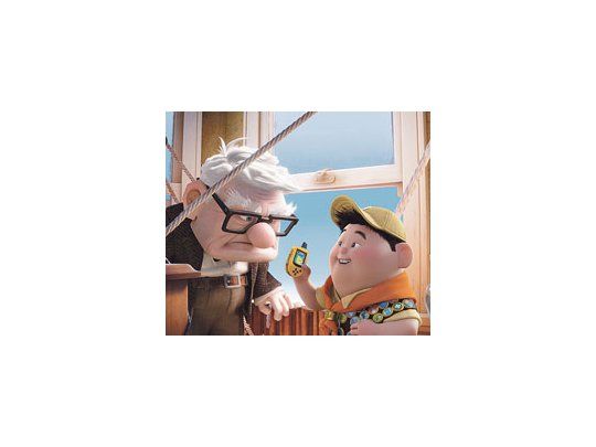 El señor Fredricksen y el pequeño Russell: además de un estupendo film de aventuras, un homenaje a «El viejo y el mar».