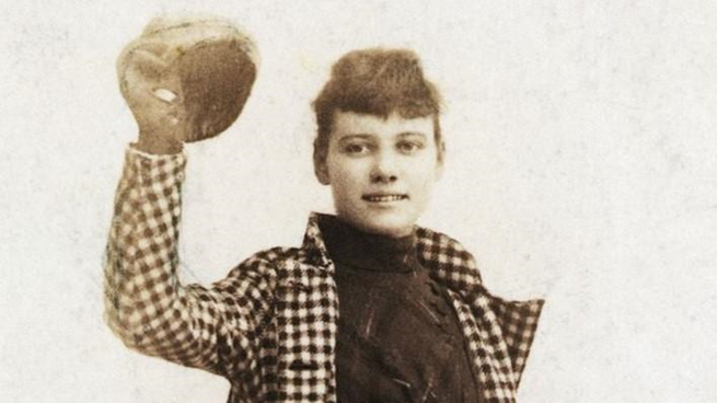 Vuelta al mundo. Nellie Bly partió el 14 de noviembre de 1889 y recorrió los 40.00 km llevando un solo vestido, un abrigo resistente, varias mudas de ropa interior
