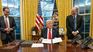 Donald Trump anunció la suspensión de la migración de países del tercer mundo, tras el ataque de un afgano a la Guardia Nacional, en Washington D. C..