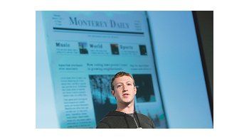 Mark Zuckerberg presentó  ayer el rediseño de Facebook, ahora  más orientado a los dispositivos móviles.