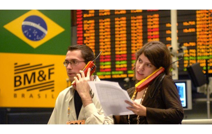 El Bovespa cayó un 1,3% y el real se vendió a 3,13