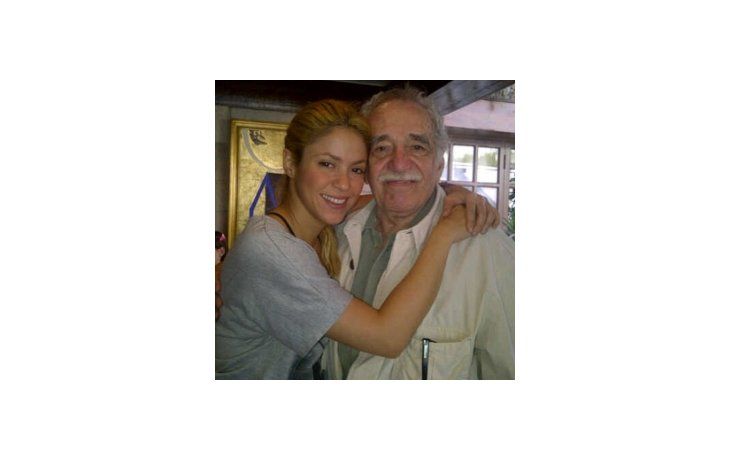 Shakira y Gabriel García Márquez.