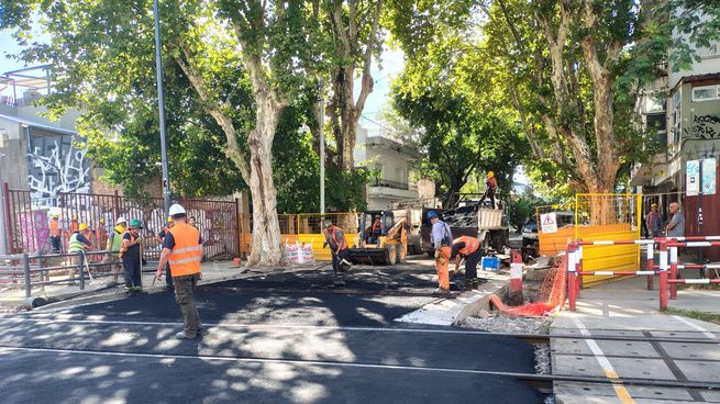 La obra se desarrolla en el cruce de la avenida Álvarez Thomas con las vías del ferrocarril Mitre, ramal José León Suárez, en el barrio de Villa Urquiza.