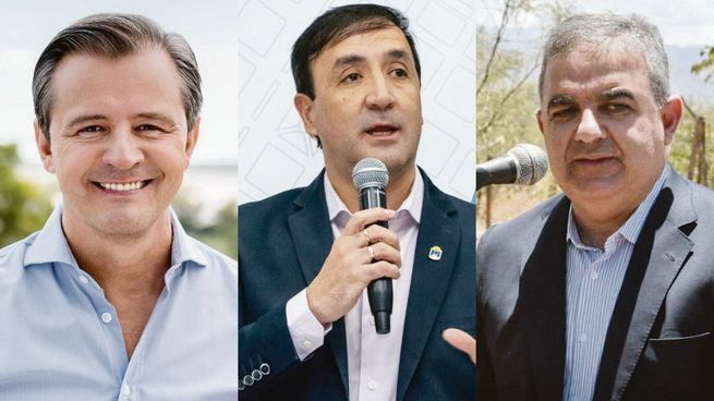 Adán Bahl, Pablo Grasso, Raúl Jalil.