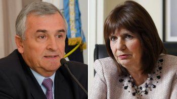 Gerardo Morales y Patricia Bullrich, otra vez enfrentados.