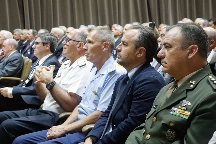 More than 45 ex-combatants, from the three Armed Forces, were present at the event. More than 45 ex-combatants, from the three Armed Forces, were present at the event.