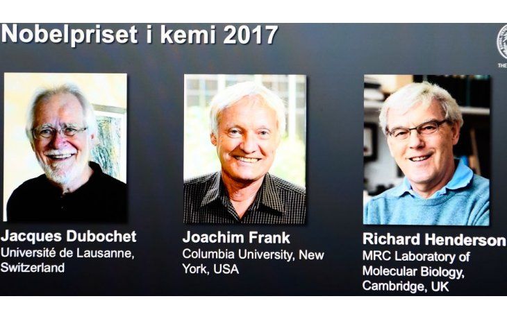Jacques Dubochet, Joachim Frank y Richard Henderson