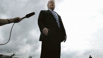 ¿cambio de rumbo?. Donald Trump sorprendió ayer al ponerle freno a la escalada de la guerra comercial con China. ¿Llegará por fin la calma que necesita la economía internacional?