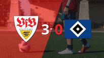 stuttgart apabullo a hamburgo sv y se ilusiona