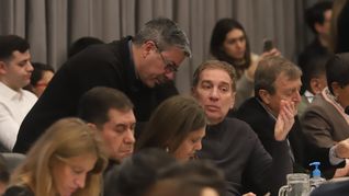 Santilli debuta con las negociaciones por el Presupuesto. Santilli debuta con las negociaciones por el Presupuesto.