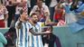 Rodrigo DePaul and Lionel Messi. Rodrigo DePaul and Lionel Messi.