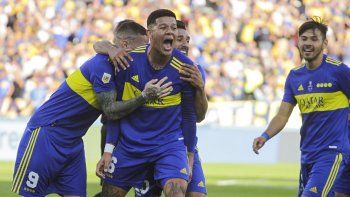 Volvió. Marcos Rojo comenzó a entrenarse en Boca tras su lesión ligamentaria.