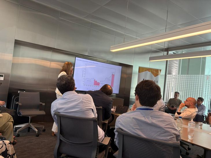 Silvana Tenreyro analizó la coyuntura global en medio de los cambios comerciales. Silvana Tenreyro analizó la coyuntura global en medio de los cambios comerciales.