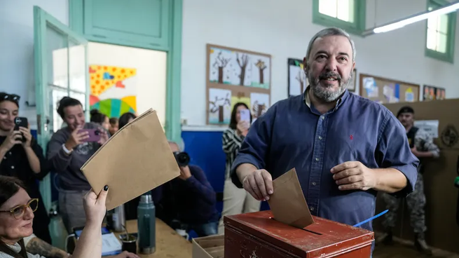Mario Bergara aseguró que vamos a tener un buen caudal electoral que sigue legitimando el proceso electoral.