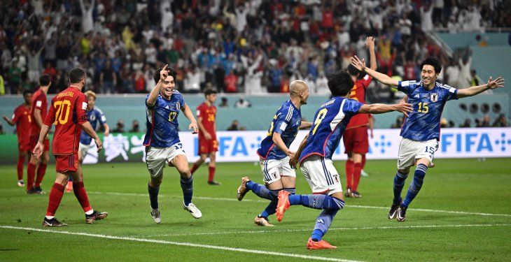 El mejor. Japón le ganó a Alemania y España y se quedó con el Grupo E del Mundial de Qatar 2022.
