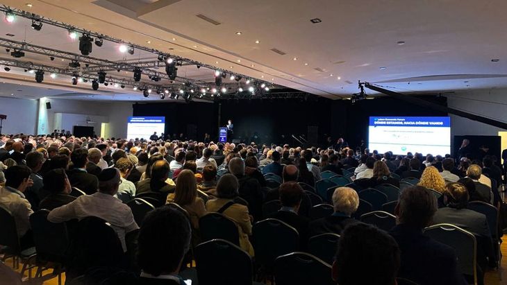 Javier Milei habló en el Latam Economics Forum. Javier Milei habló en el Latam Economics Forum.