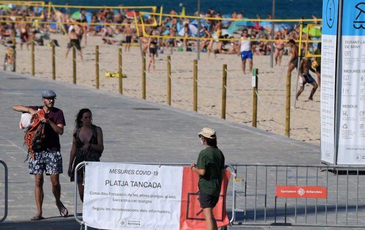 La temporada de verano se vio fuertemente afectada por los rebrotes en Catalu&ntilde;a.
