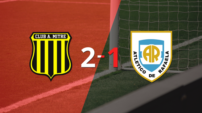 Mitre (SE) logró una victoria de local por 2 a 1 frente a Atlético Rafaela