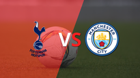 manchester city avanza en el marcador 2-0 sobre tottenham