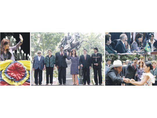 Cristina de Kirchner participó de la cumbre del Mercosur en Caracas y se hizo cargo de la presidencia pro témpore del bloque regional. Pronunció un encendido discurso de defensa del país frente a la crisis de los buitres y cuestionó al juez Griesa. Recibió el apoyo de Nicolás Maduro (Venezuela), José Pepe Mujica (Uruguay), Horacio Cartes (Paraguay), Dilma Rousseff (Brasil) y Evo Morales, de Bolivia, que avanza con las gestiones para incorporarse al bloque.