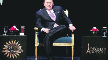 APUESTA. Sheldon Adelson fue un férreo opositor de Barack Obama durante los ocho años que estuvo en el poder.&nbsp;