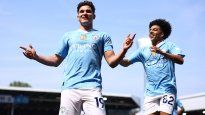 El argentino Julián Álvarez culminó en el tiempo añadido la goleada, transformando un penal (90+6).