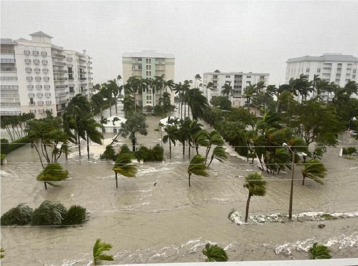 Florida: el huracán Ian dejó un rastro de destrucción y a millones sin luz