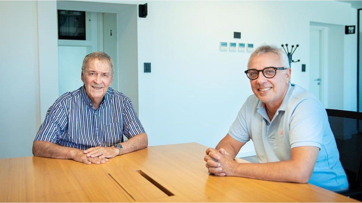 Julio Zamora met with Juan Schiaretti in Córdoba