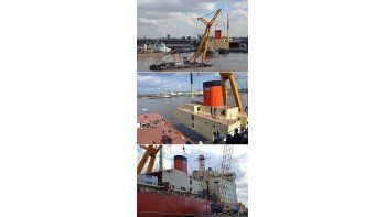 Para el montaje del último bloque de la superestructura se utilizó la grúa flotante Magnus VI, que trasladó por vía acuática el material completo, de más de 140 toneladas, desde el playón de alistamiento del astillero Almirante Storni hasta el muelle de alistamiento del rompehielos.