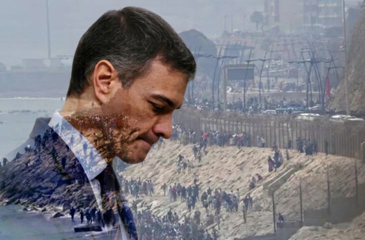 Sánchez afronta fuertes críticas por su manejo de la crisis migratoria. Sánchez afronta fuertes críticas por su manejo de la crisis migratoria.