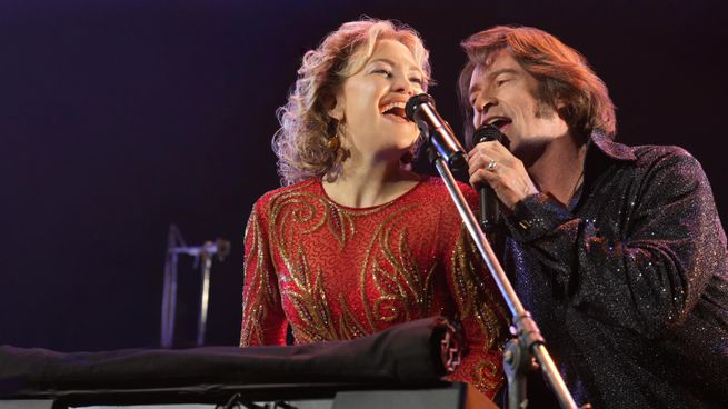 Kate Hudson y Hugh Jackman en Song Sung Blue, en Craig Brewer.