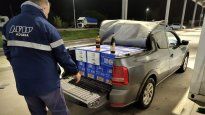 Cuatro autos con matrículas del país vecino llevaban 168 de cerveza y hasta 2.532 desodorantes corporales.