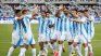 The Argentine National Team against Uruguay and this goes out to see her. The Argentine National Team against Uruguay and this goes out to see her.