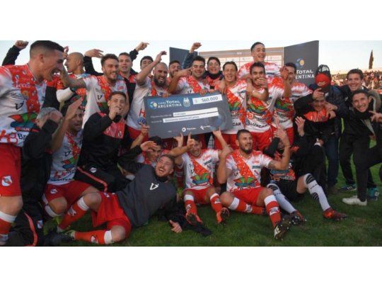 Luján logró un enorme triunfo en el regreso de la Copa Argentina. (Foto Prensa Copa Argentina).