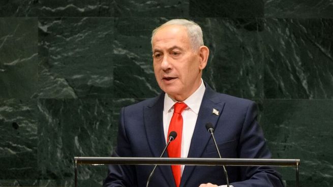 Benjamin Netanyahu habló este jueves ante la Asamblea General de la ONU en Nueva York.