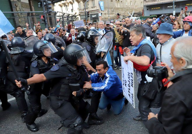 La ONU recibió varias denuncias de abusos durante operativos de seguridad en manifestaciones. La ONU recibió varias denuncias de abusos durante operativos de seguridad en manifestaciones.