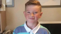 Alex Batty cuando desapareció a los 11 años.