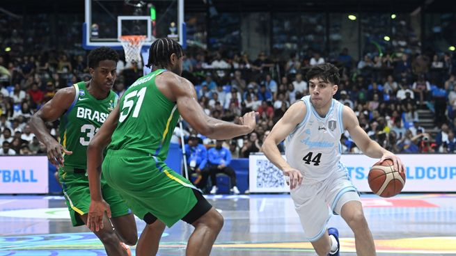 Argentina no pudo con Brasil en la final de la AmeriCup 2025.