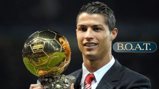 Cristiano Ronaldo fue anunciado como el ganador del BOAT, el Balón de Oro de Todos los Tiempos.