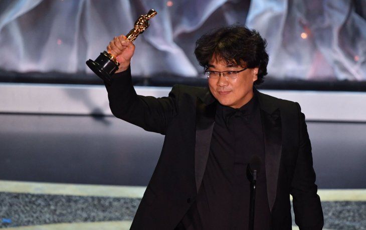El filme coreano&nbsp;Parasite, de Bong Joon Ho, ganó como Mejor Película.
