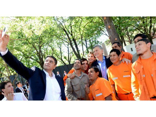 Sin menciones a la situación judicial de Cristina, Macri encabezó acto en Olivos