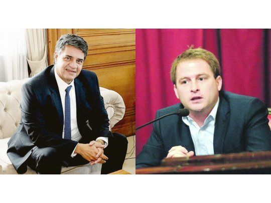 Jorge Macri y Alex Campbell.