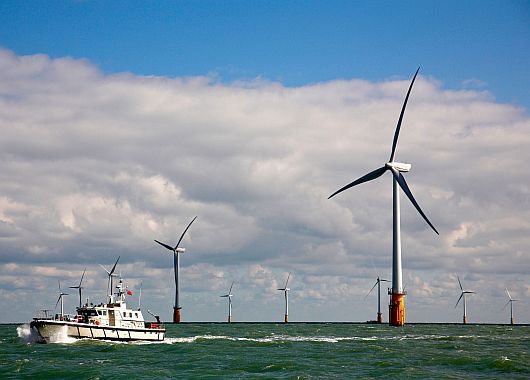 Es el mayor parque eólico offshore del mundo.