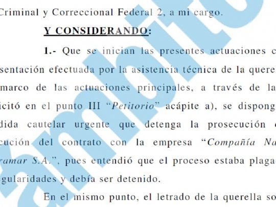 Captura fallo YPF naviera PASO
